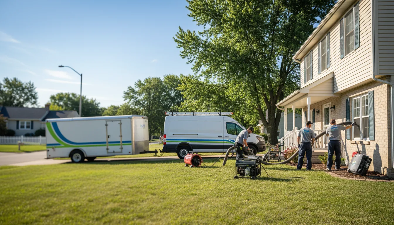 Flooded Basement Restoration And Cleanup With Repair in Buhler, KS near me